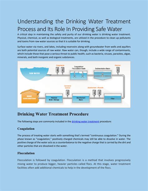 Understanding the Drinking Water Treatment Process and Its Role In ...