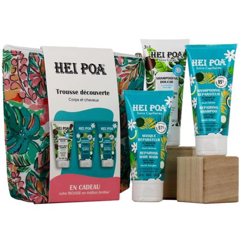 Hei Poa Trousse D Couverte Produits Corps Et Cheveux