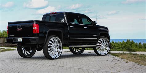 gmc sierra  hd trifecta gallery perfection wheels