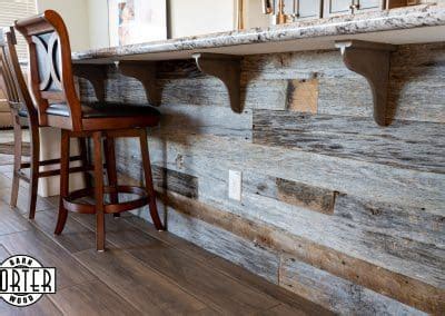 Tobacco Barn Grey Accent Walls Porter Barn Wood