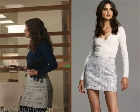 The Irrational Season 1 Episode 4 Phoebes Tweed Skirt Shop Your Tv