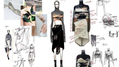 fashion sketches  anjolanotangela cosmos