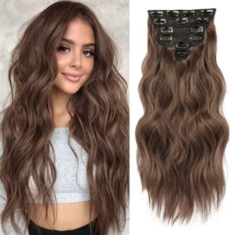 Amazon NAYOO Extensiones De Cabello Con Clip Para Mujer 20