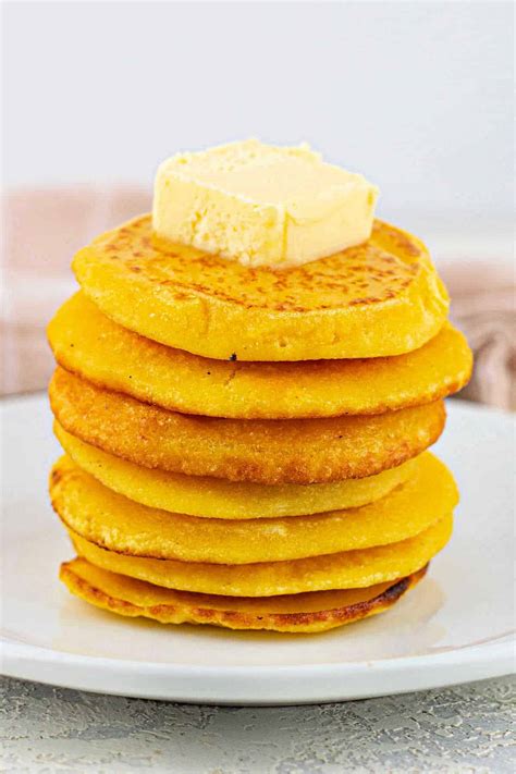 Fried Cornbread Jiffy Fried Cornbread Hoe Cakes Recipe