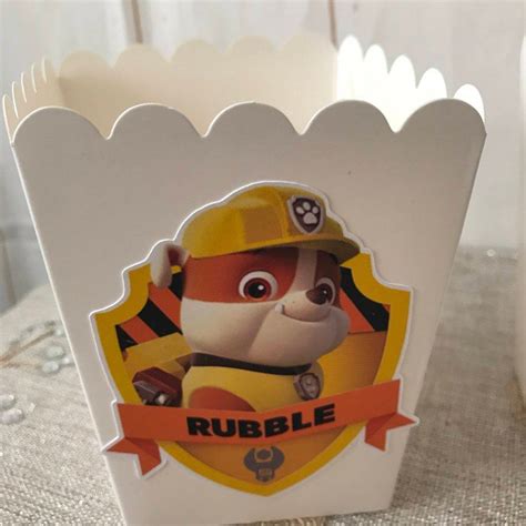 Paw Patrol Popcorn Boxes Printable Free Printable Templates