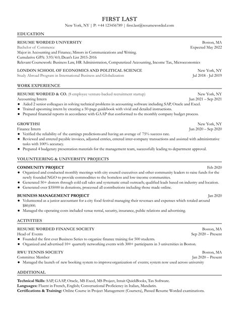 Accounting Clerk Resume Example For 2022 Resume Worded