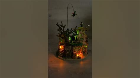 Spooky Town Witchs Lair 45003 Halloween Village Animated Musical Lemax