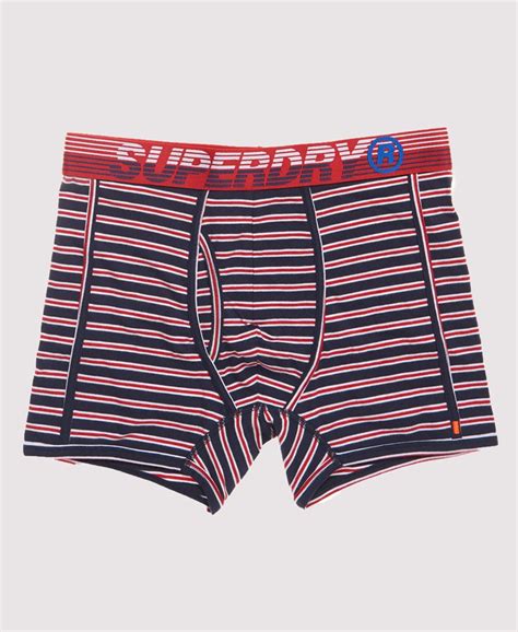 Mens Speed Sport Boxer Double Pack In Red Superdry