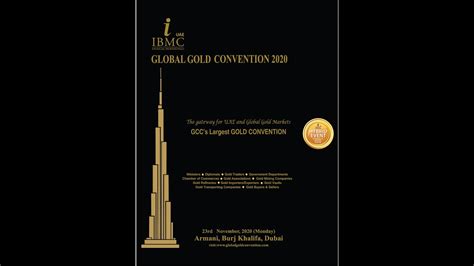 Ibmc Global Gold Convention 2020 Youtube