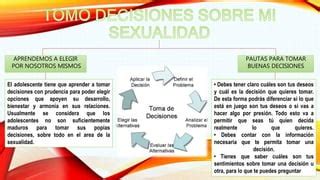 Tomo Decisiones Sobre Mi Sexualidad Ppt