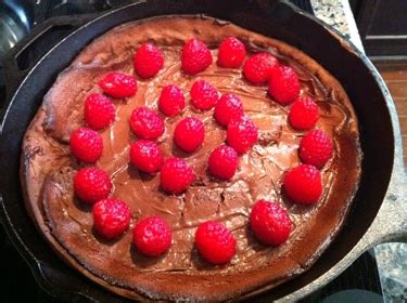 Nutella Raspberry Chocolate Dutch Baby Recipe