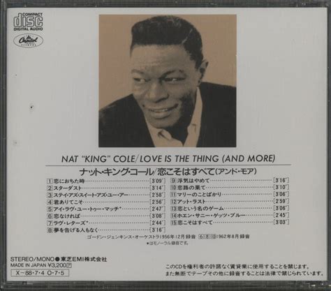 Love Is The Things Nat King Cole Nat King Cole