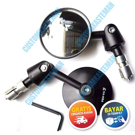 Jual Spion Bar End Spion Jalu Bulat Full Besi Cnc Universal Semua