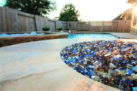 Patio Cover And Pool With Spa And Fire Feature In Long Meadow Farms