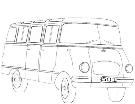 Dessins Gratuits à Colorier Coloriage Autobus à Imprimer