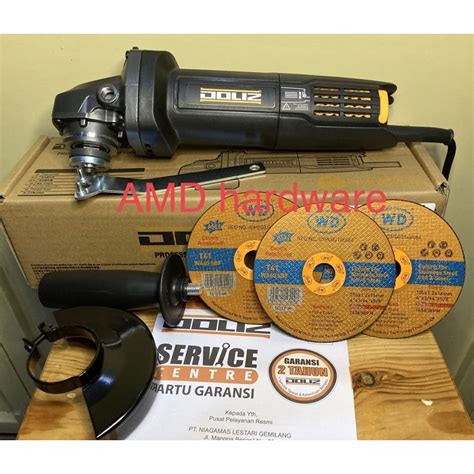 Jual Mesin Gurinda Gerinda Grinda Tangan Angle Grinder 4 Doliz BA730