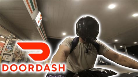 Doordash With Me On A Motorcycle Youtube