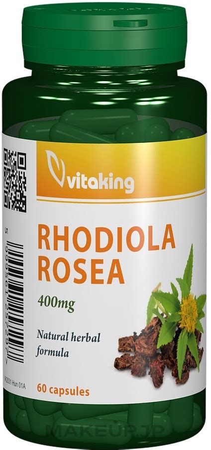 Vitaking Rhodiola Rosea 400mg Rhodiola Rosea Food Supplement Makeup Jp