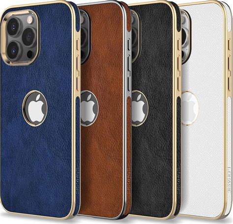 Amazon LOHASIC PU Leather Case For IPhone 15 Pro Max Logo View