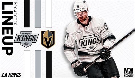 Projected Lineups Kings At Golden Knights More Than Usual At Stake