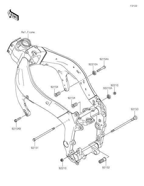 SUPPORT MOTEUR POUR NINJA ZX 6R ZX636GKF NOIR 2019 Esprit KAWASAKI