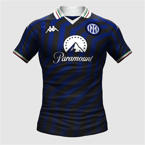 Inter De Milan X Kappa Concept Local 2024 2025 FIFA Kit Creator Showcase