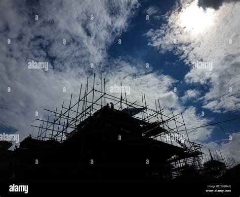 Earthquake Damaged Temple On Hanumandhoka Durbar Square High Resolution