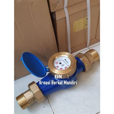 Jual Meteran Air Inch Arus Lxsg Drat Flow Meter Air Bersih Dn Mm