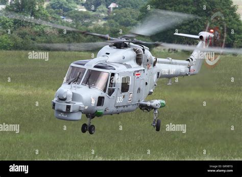 British Built Royal Navy Westland Lynx HMA 8 Helicopter ZD252 335 At