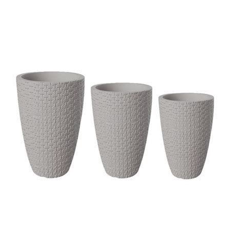 Vaso Conico Vime 53Cm Cimento Jvovc53 Cocil Home Center