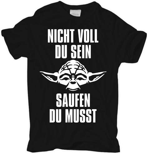 Spaß Kostet Männer Tshirt Party Sprüche Saufen du musst Größe S bis 8XL