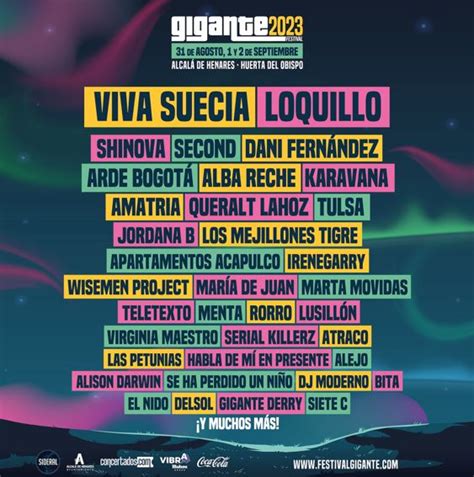 Desveladas Las Nuevas Confirmaciones Del Festival Gigante