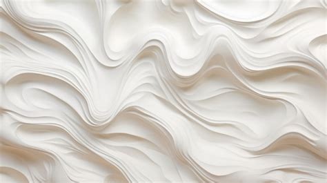 White wave texture background | Premium AI-generated image