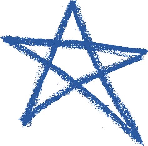 Crayon Chalk Star Drawing Png Transparent