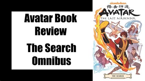 Avatar Book Review The Search Omnibus Youtube