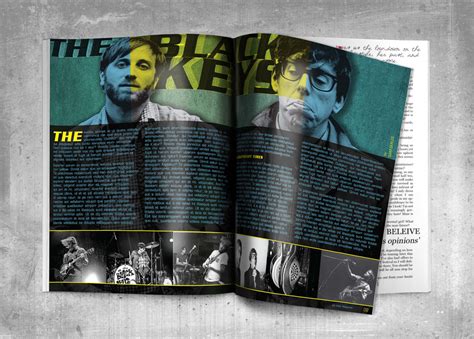 Magazine Concepts Double Page Spreads Graphic Design Portfolio