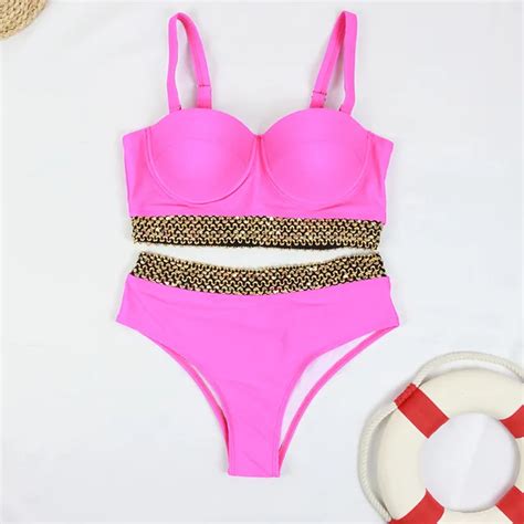 CPUTAN Sexy Push Up Bikini High Waist Swimsuits 2024 Freezy World