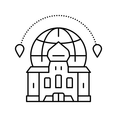 cultural tourism line icon vector illustration 19005413 Vector Art at