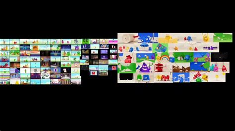 All Numberblocks And Colourblocks Episodes At The Same Time YouTube