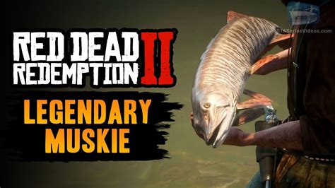 Red Dead Redemption 2 Legendary Fish Legendary Muskie Youtube