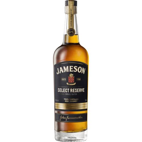 Jameson Select Reserve Triple Distilled Irish Whiskey 1x750ml