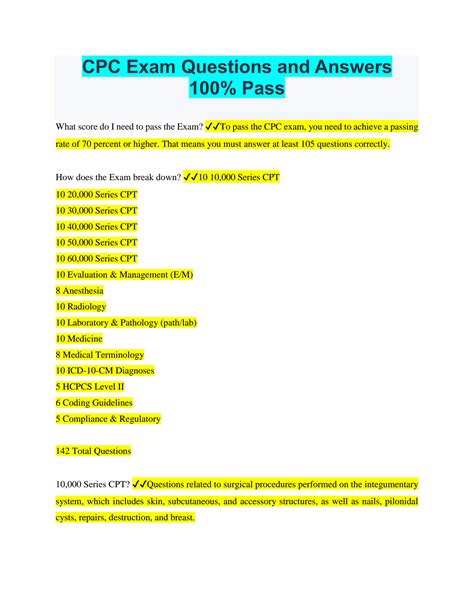 Solution Cpc Exam Questions And Answers Studypool