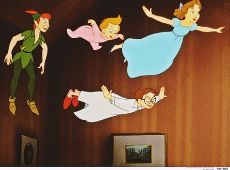 Walt Disney Production Cels Peter Pan Michael Darling John Darling