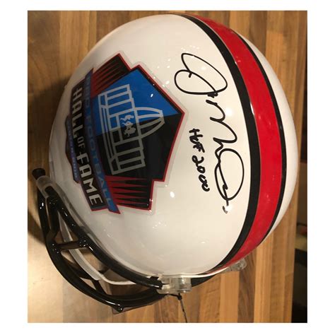 Nfl Joe Montana Signed Nfl Hall Of Fame Helmet Psadna Taylormade