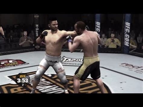 UFC 2009 Undisputed Career Mode Gameplay Walkthrough Part 6 Xbox