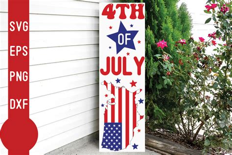 Th Of July Porch Sign Svg Graphic By Svgdesignstudio Creative Fabrica