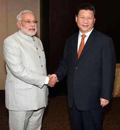 Xi And Modi Meet During Brics Summitxi And Modi Meet During Brics