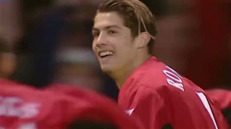 CR7 first goal - YouTube