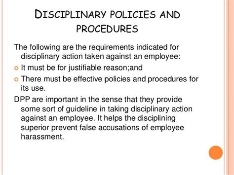 Chapter 12 Employee Discipline