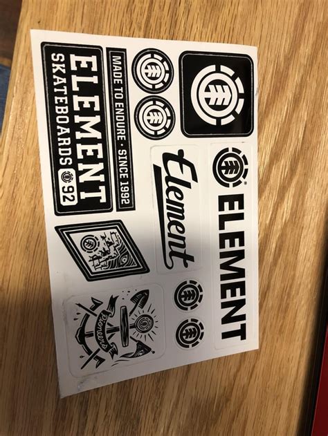 got some element stickers : r/freestickers